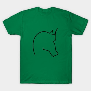 Black Horsehead T-Shirt